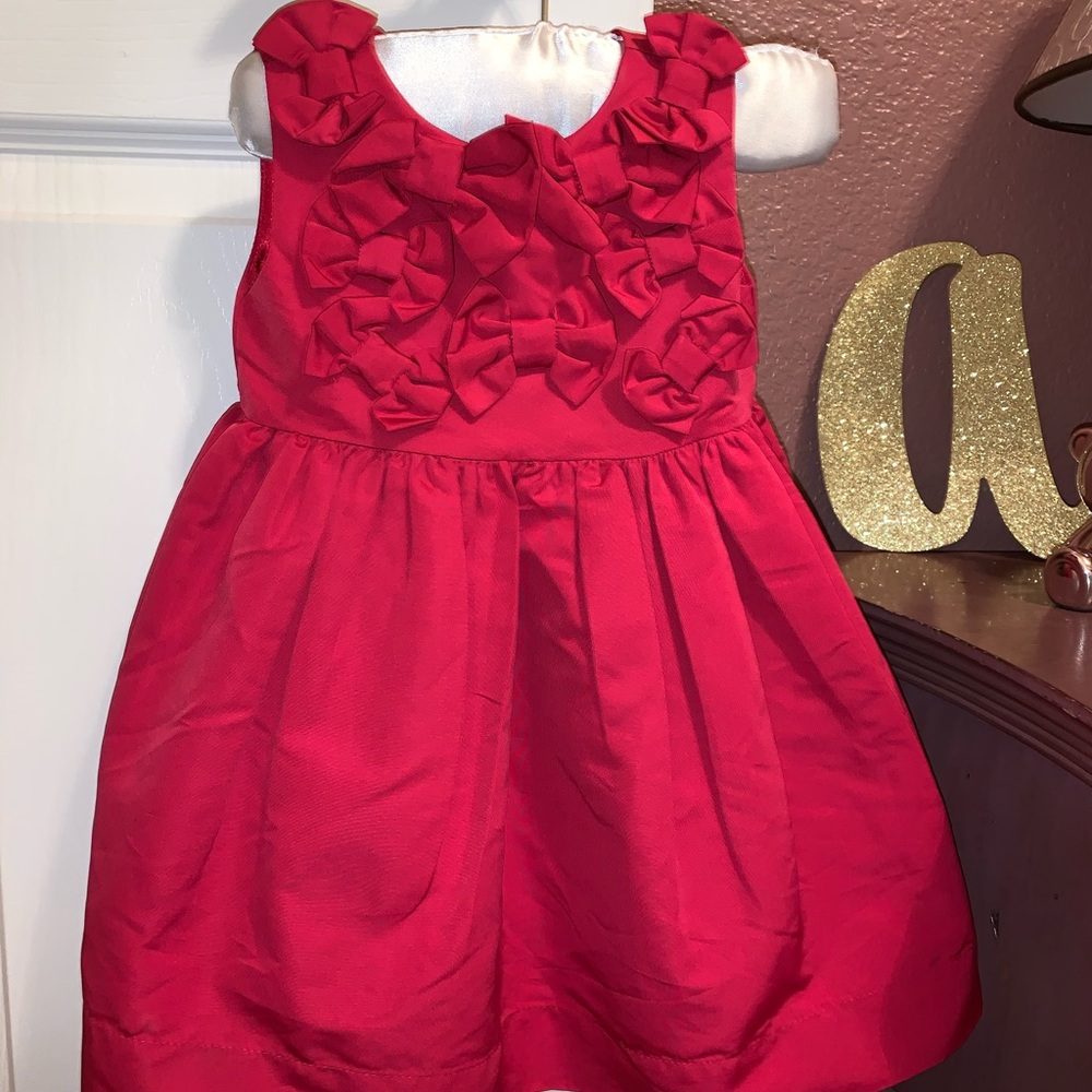 Baby Gap Pink Bow Dress